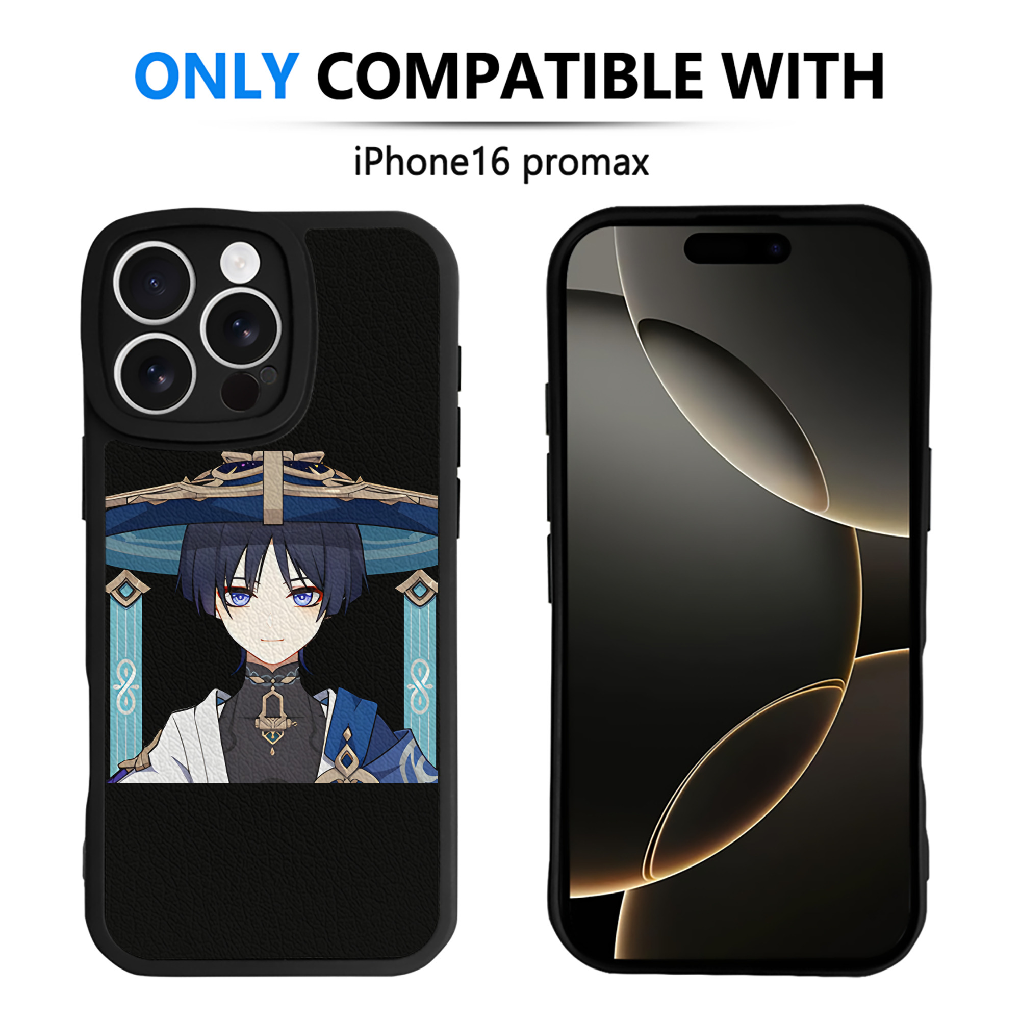 げんし神 さんペい genshin Sanpei 【iPhone 16シリーズ対応】シリコンスマホケース（レザー調） 材質：シリコン
